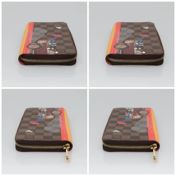 LOUIS VUITTON Damier Evasion Zippy Wallet Long Wallet N61240 LV Auth 125449 - Picture 16 of 16